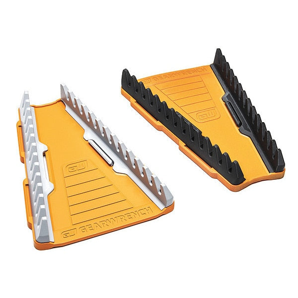 2 Pc. 13 Slot Reversible Wrench Rack, Up to 1