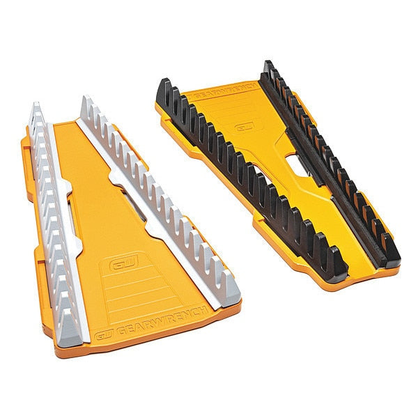 2 Pc. 16 Slot Reversible Wrench Rack