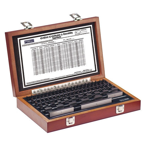 81 Piece Economy Rectangular Gage Block Set