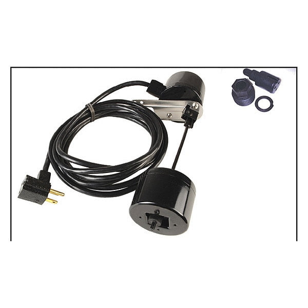 Vertical Piggyback Float Switch, 10 ft