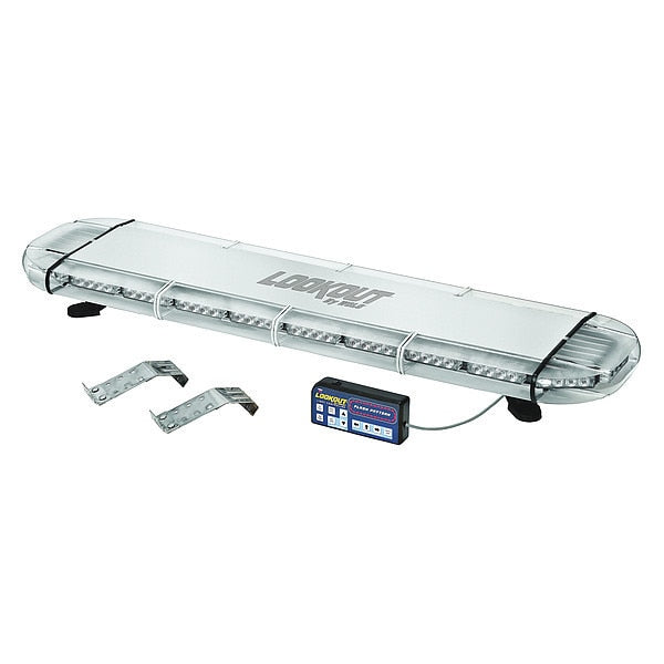 Light Bar, Lookout Blue/Ambr, LED, Low 48