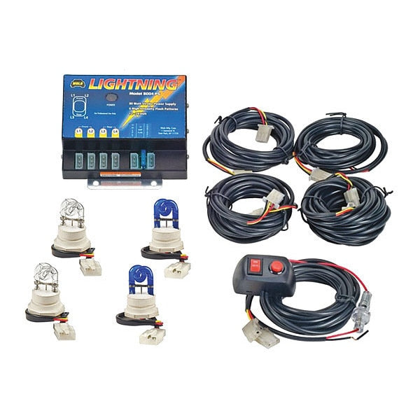 Lightning TM 3-Strobe Kit, 2Clr/2Blue