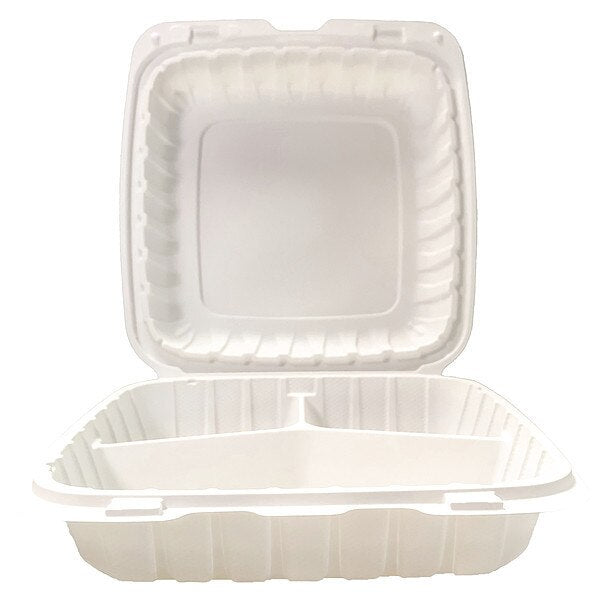 Disp Carry-Out Ctnr, 9, Ivory, PK150