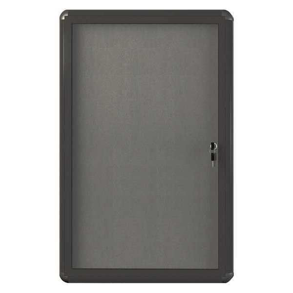 Enclosed Bulletin Board 2x3ft., 2 Door