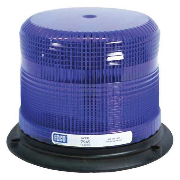 Led Beacon, Low Prof, 12-48Vdc, Blue