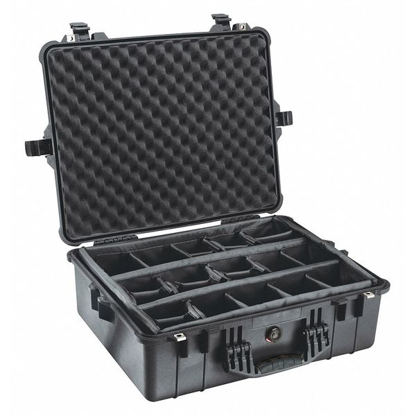 Black Padded Divider Case, 24-1/4