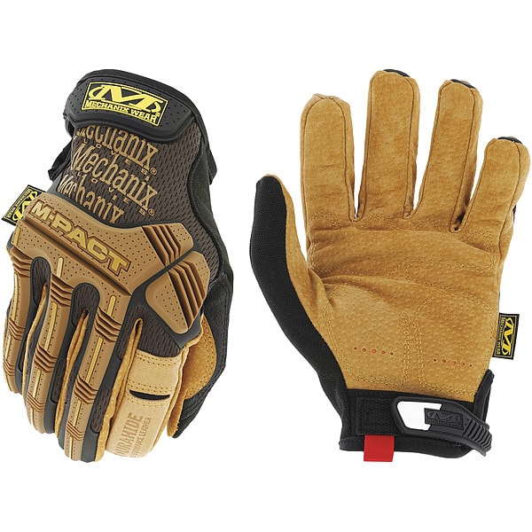 Leather Impact Glove, M, PR