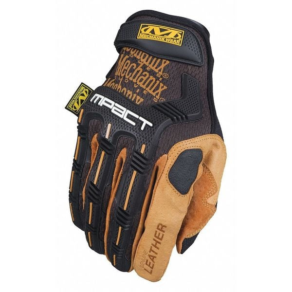 Leather Impact Glove, M, PR