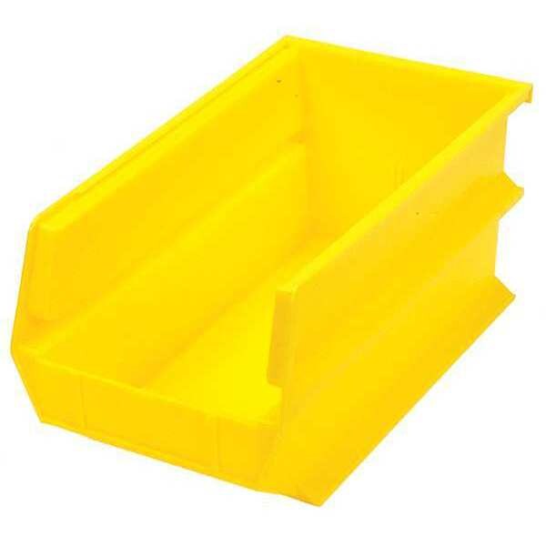 Polypropylene Polypropylene Bins, 7 in. H x 8.25 in. W, Yellow