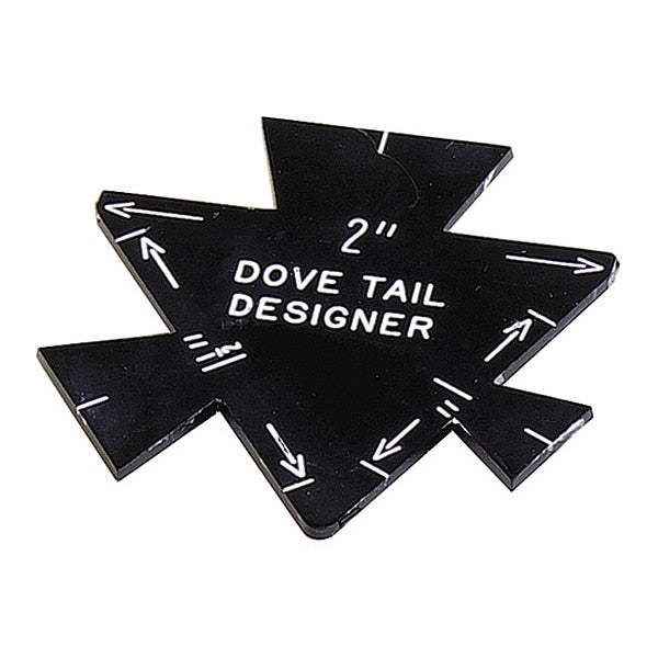Dove-Tail Designer Template, 2-1/8