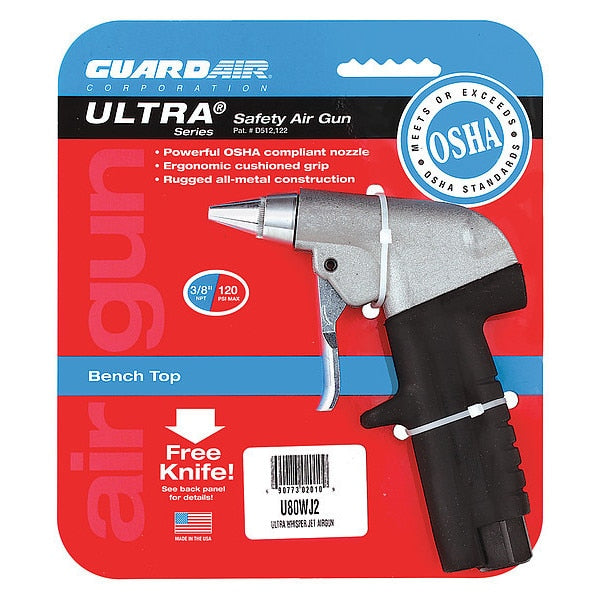 Ultra Whisper Jet Air Gun, 40 cfm