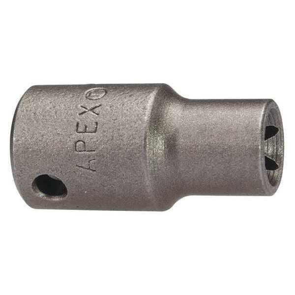 1/4 in Drive, E5 SAE Socket, 6 Points