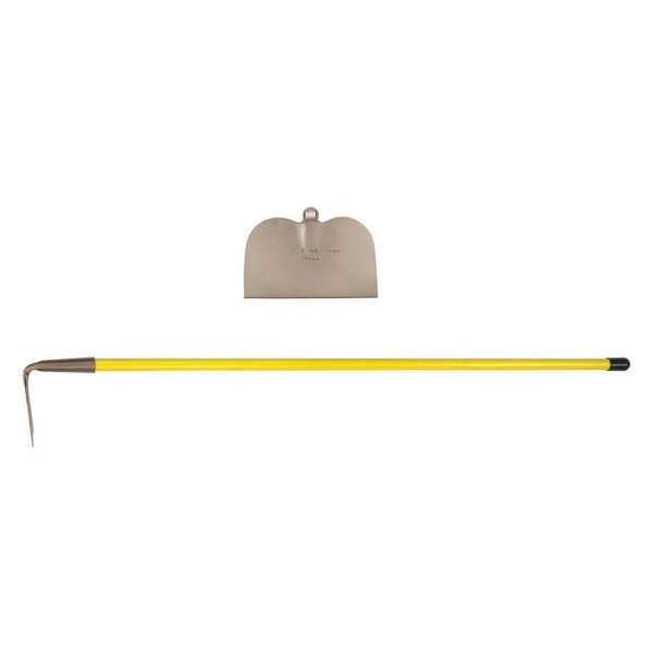 Hoe, Garden/Mixing, Straight Blade, 10x55