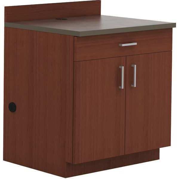 Base Cabinet, 1 Drawer, Mahogany