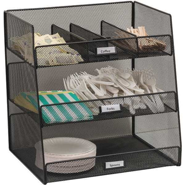 Break Room Supplies Organizer, Mesh