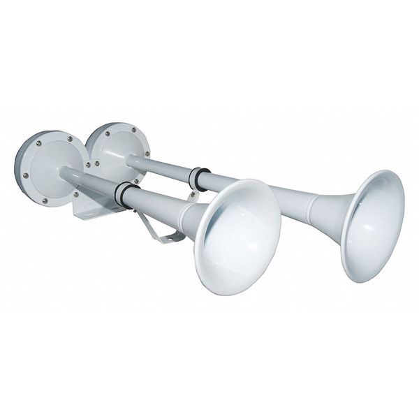 Air Horn, DoubleTrumpet, White
