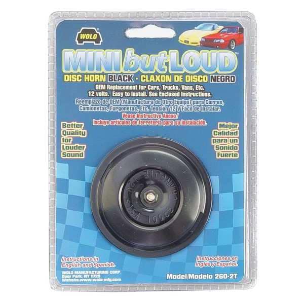 Mini But Loud Disc Horn, Black
