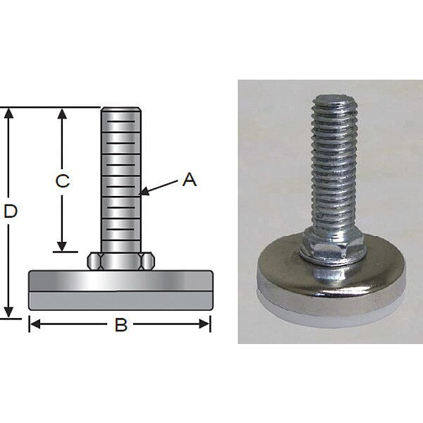 Lvling Mount, Elas Base, 1/2-13