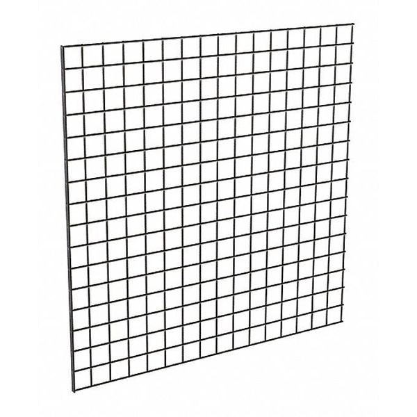 Wire Grid Panel 4 ft. x 4 ft., Black, 3PK