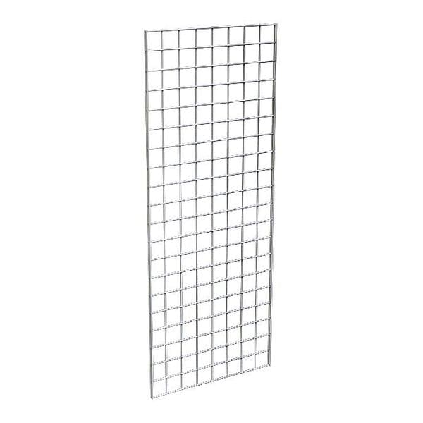 Wire Grid Panel 2 ft. x 5 ft., Chrome, 3PK