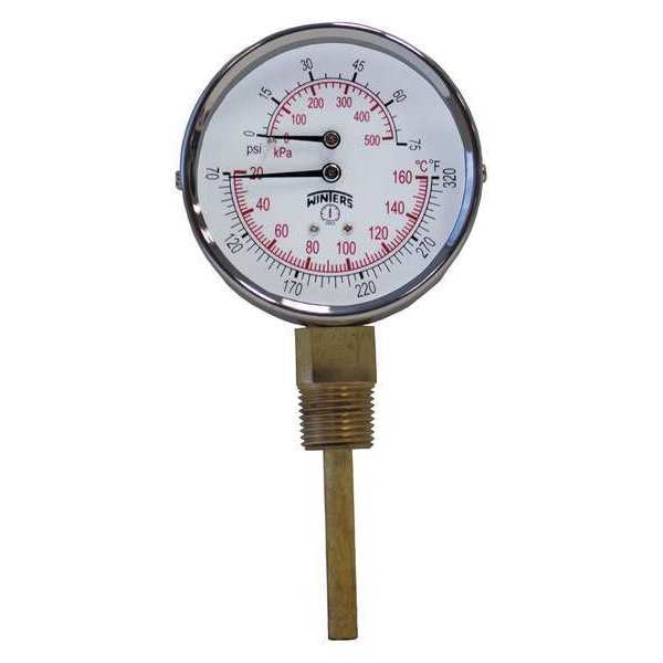 Tridicator 3 0/75 psi/Kpa 70/320 F/C, Lm