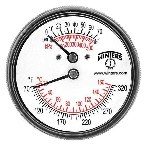 Tridicator2.5 0/75 psi/Kpa 70/320 F/C, Cb