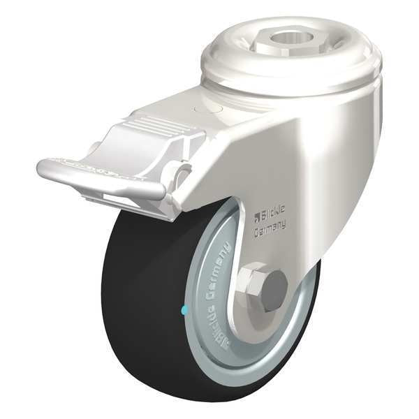 SS, Kingpin Swivel Caster, PU, 3-1/8