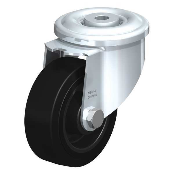 Kngpn Swvl Cstr, Solid Rubber, 4