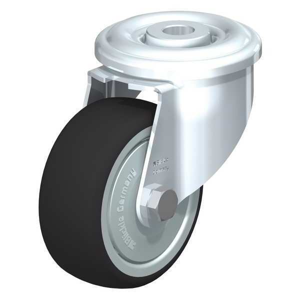 Kingpin Swivel Caster, PU, 3-1/8