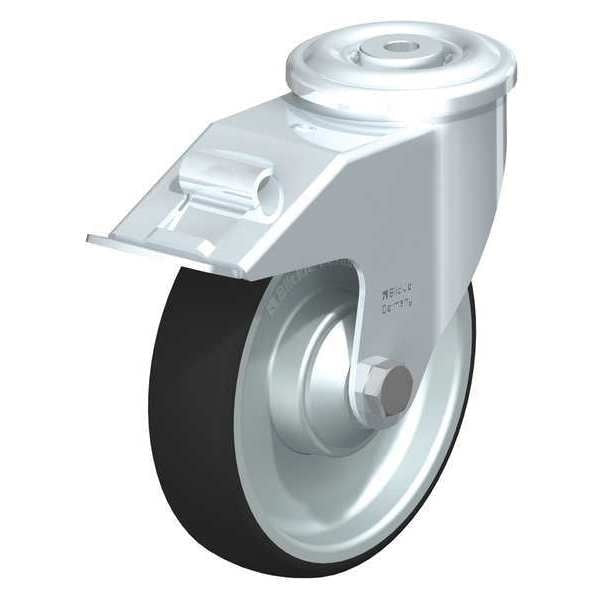 Kingpin Swivel Caster, PU, 6-5/16