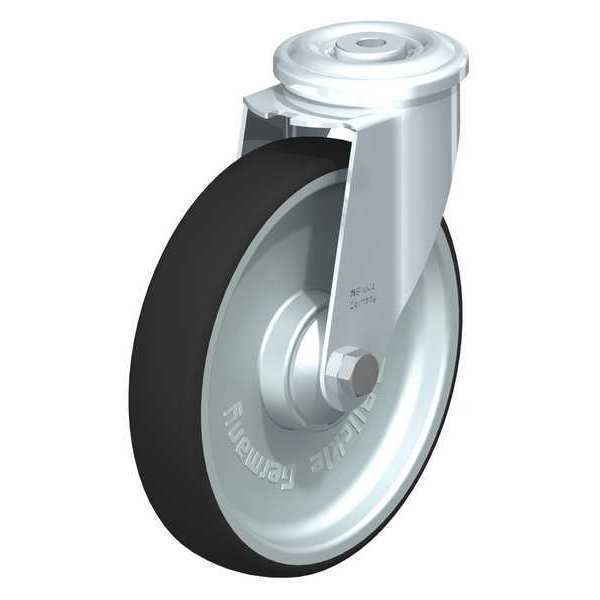 Kingpin Swivel Caster, PU, 8