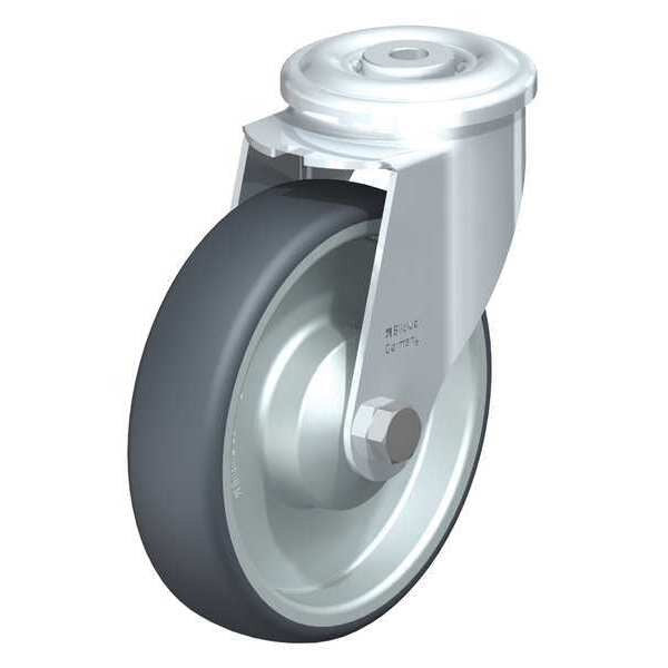Kingpn Swivel Caster, TPR, 6-5/16