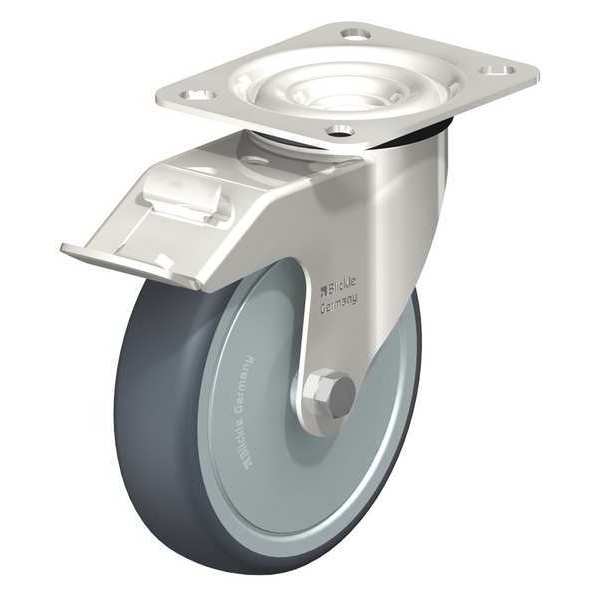 Swivel Plate Cstr, TPR Rubber, 5