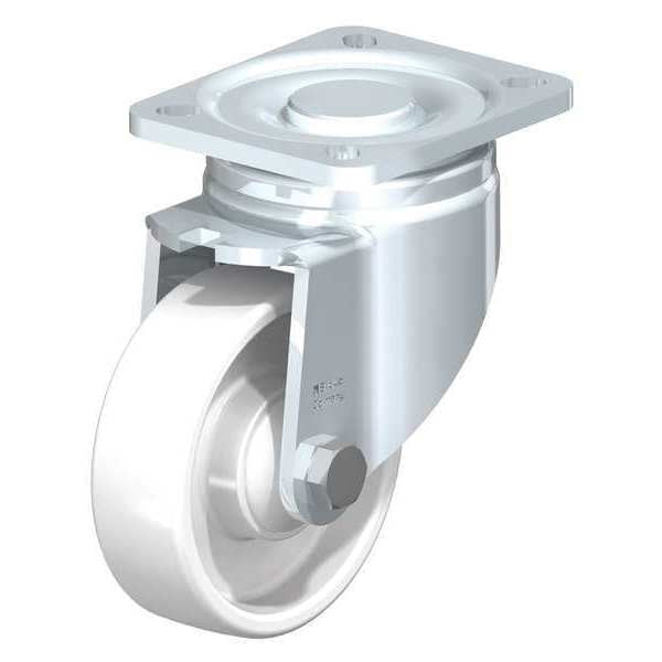 Swivl Plate Cstr, White Nylon, 4