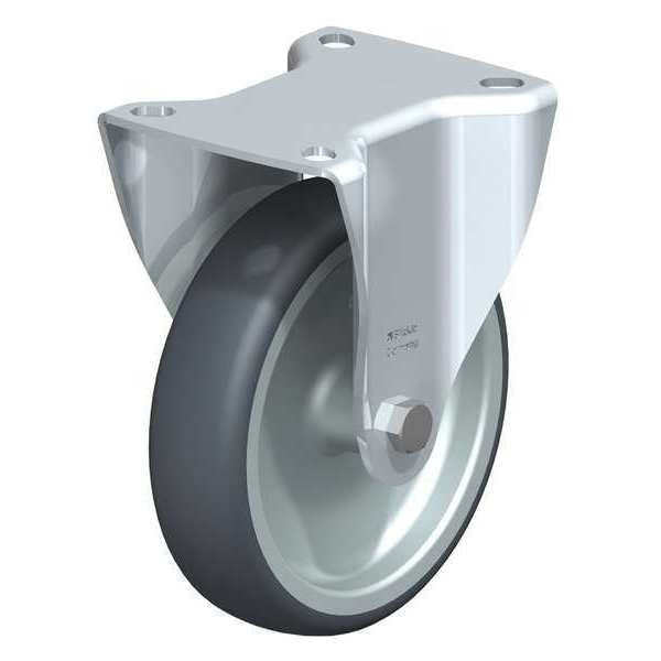 Rigid Plate Castr, TPR Rubber, 5