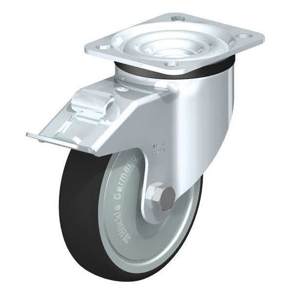 Swivel Plate Caster, PU, 5