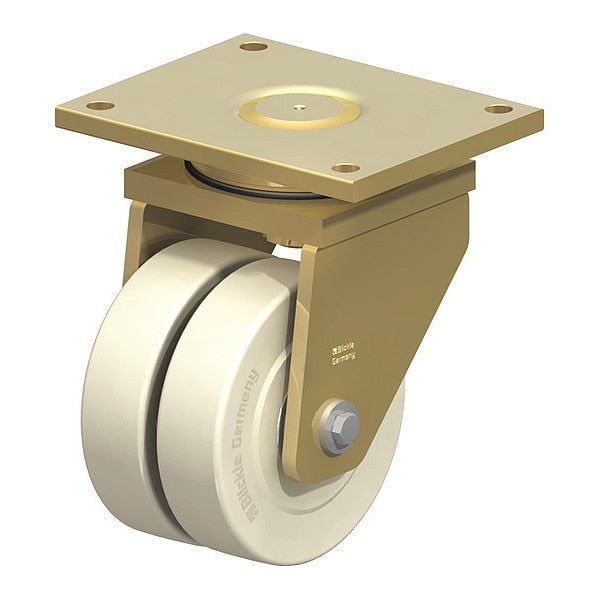 Dual Whl Castr, Swvl, Nylon, 8