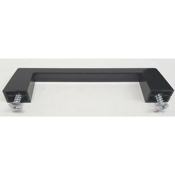Handle Pull, Black, Plastic, Screws