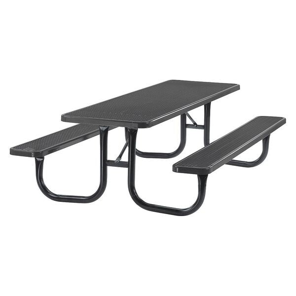 Park Rectangular Table, Portable, 6ft, Blue