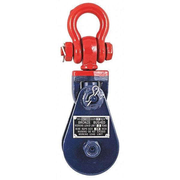 Snatch Shackle, Block, 2T, 3