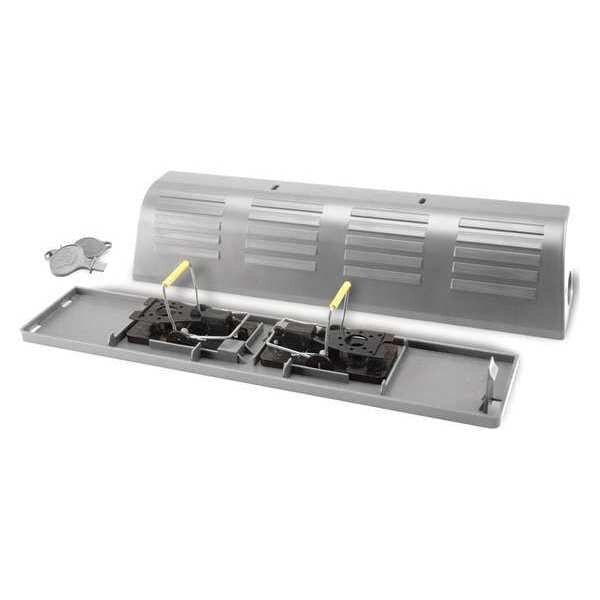 White Snap-E Trap Cover Mousetraps