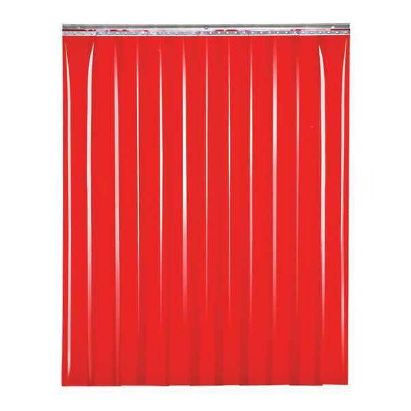 Welding Strip Curtain, Red, 10