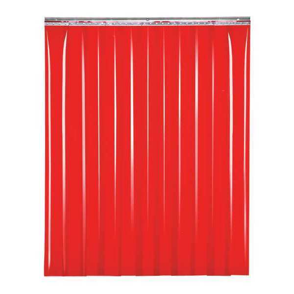 Welding Strip Curtain, Red, 8
