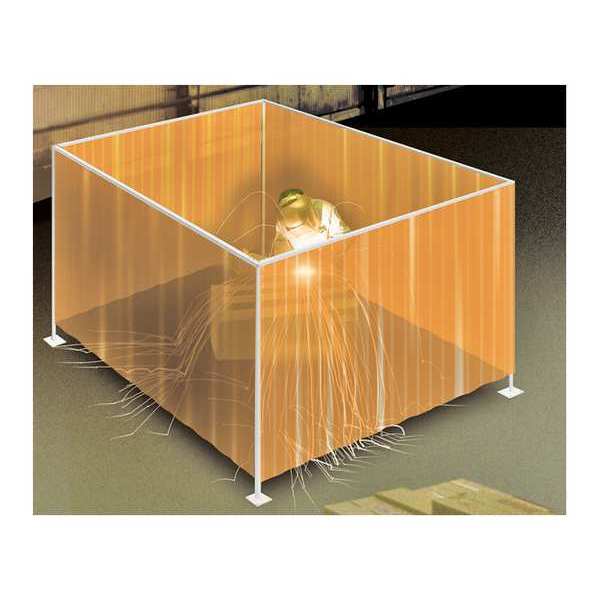 Welding Strip Boot, Amber, 2 Sides, 8x7
