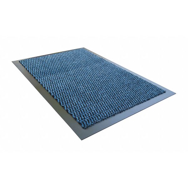 Door Mat, Blue, 24 in W x