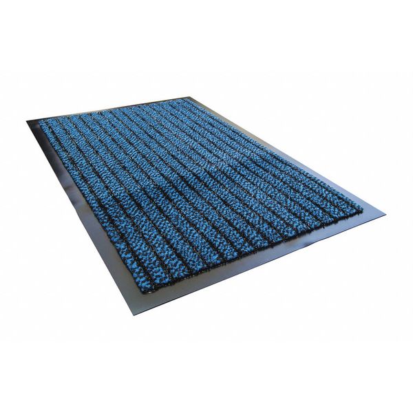 Door Mat, Blue, 24 in W x