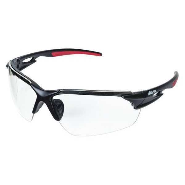 Safety Glasses, Clear Anti-Fog, Scratch-Resistant