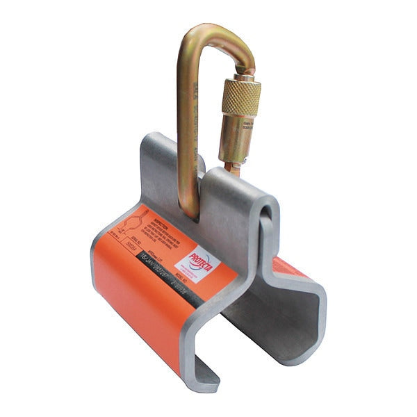 RailDog Hi-Vis Sliding Rail Anchor, Orange