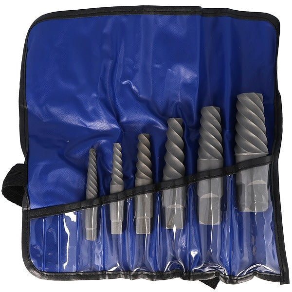 Screw Extractor 6pc Set 800 Chicago-Latrobe #5, #5-1/4, #6, #6-3/8, #7, #7-1/2, #8, & #9