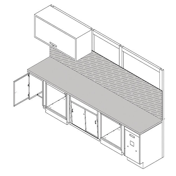 EquiptoBay Bench SS Top/WC And Chaseway